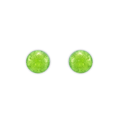 Neptune Cabouchon Shiny Small Stud Earrings | The Jewellery Stop