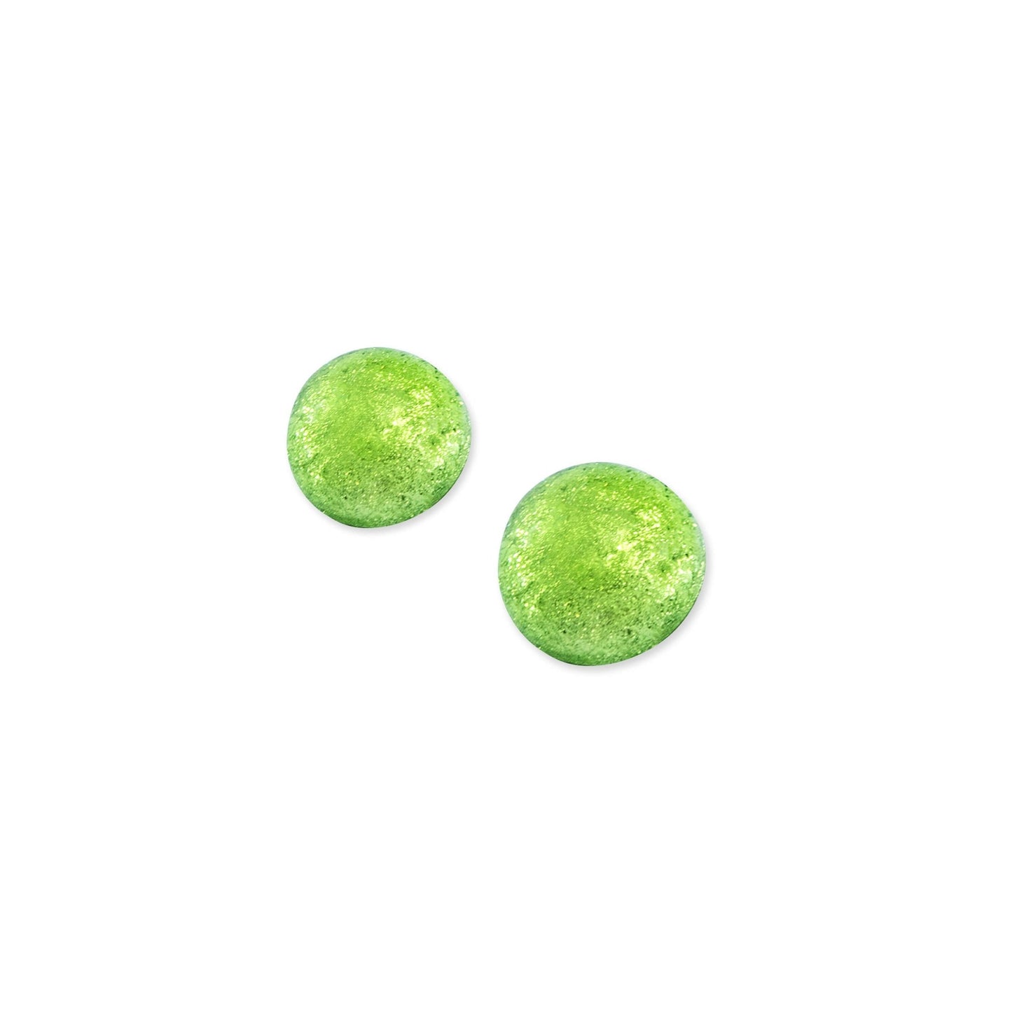 Neptune Cabouchon Shiny Small Stud Earrings | The Jewellery Stop