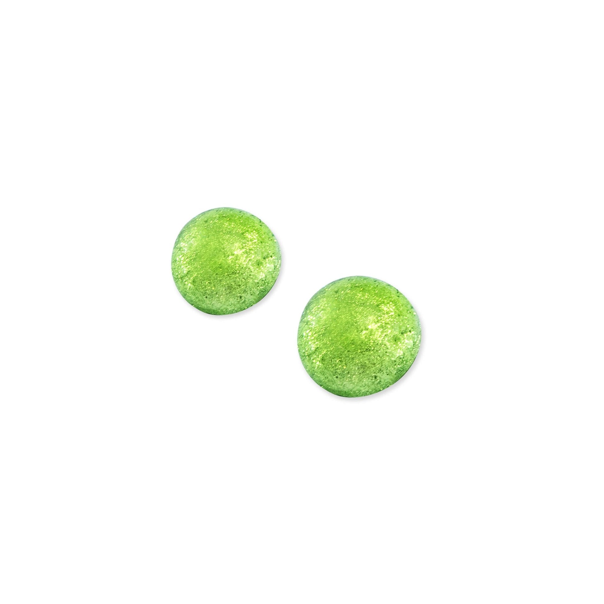 Neptune Cabouchon Shiny Small Stud Earrings | The Jewellery Stop
