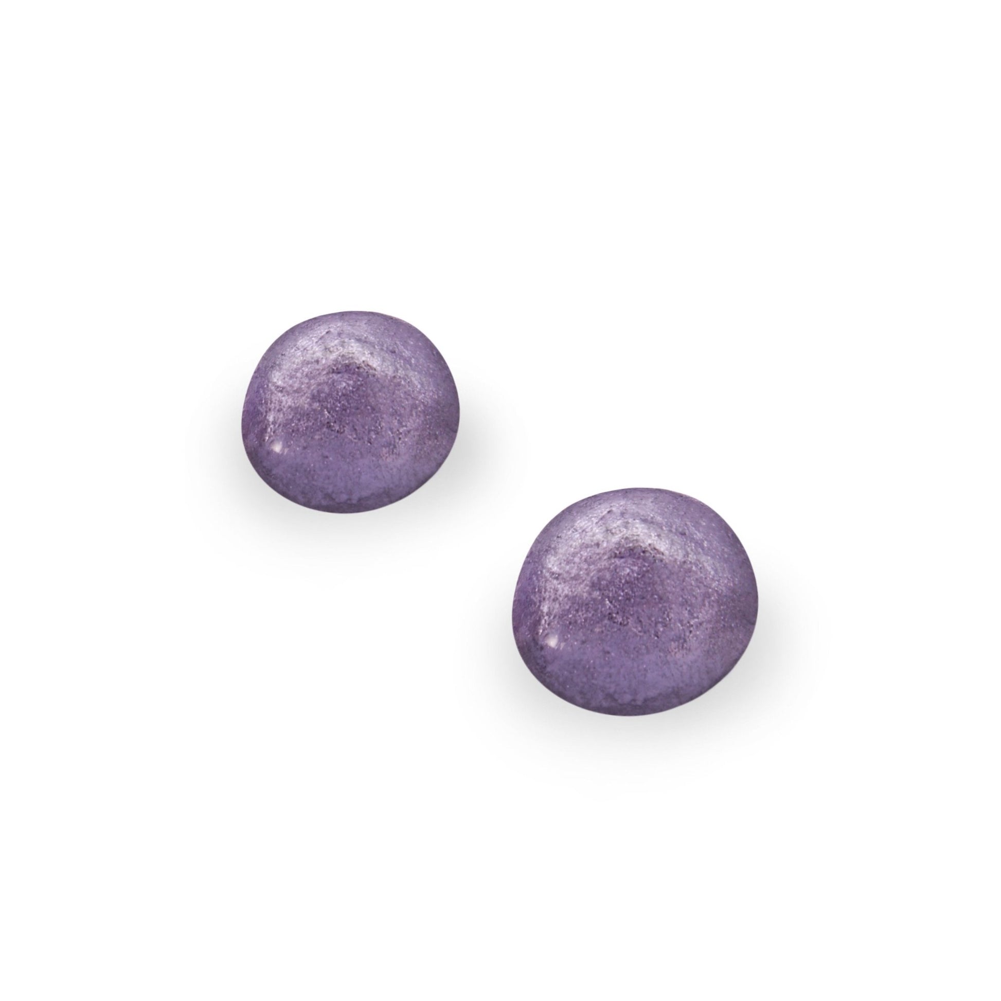Nessie Cabouchon Shiny Small Stud Earrings | The Jewellery Stop