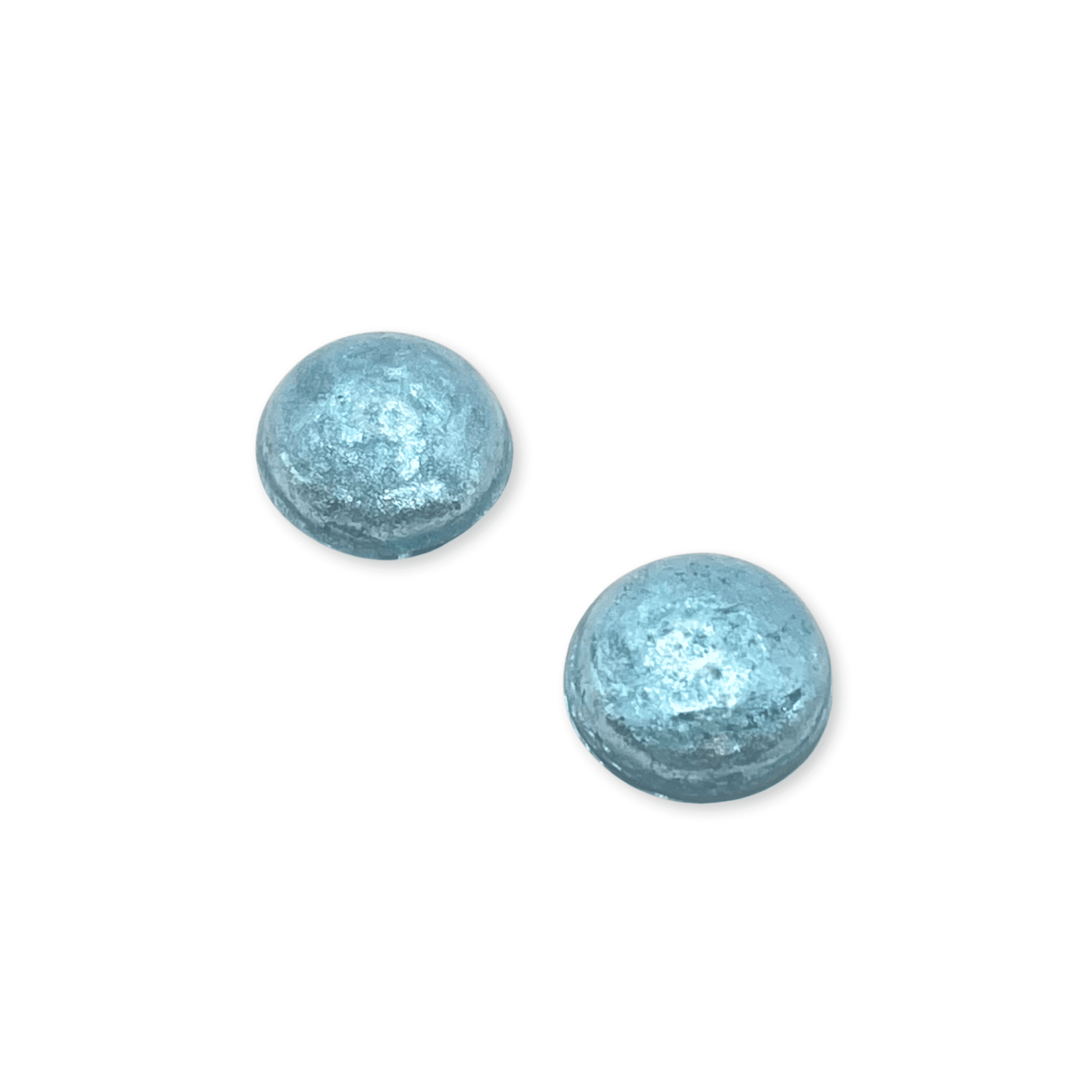 Bluebell Cabouchon Shiny Small Stud Earrings | The Jewellery Stop