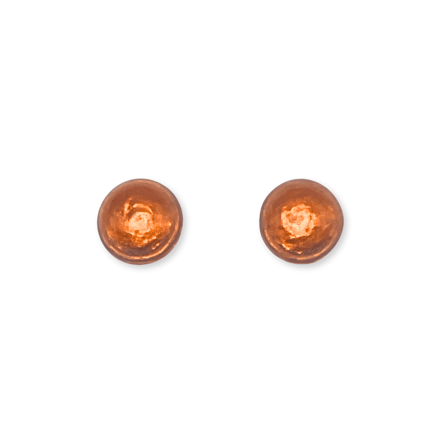 Morocco Cabouchon Shiny Small Stud Earrings | The Jewellery Stop