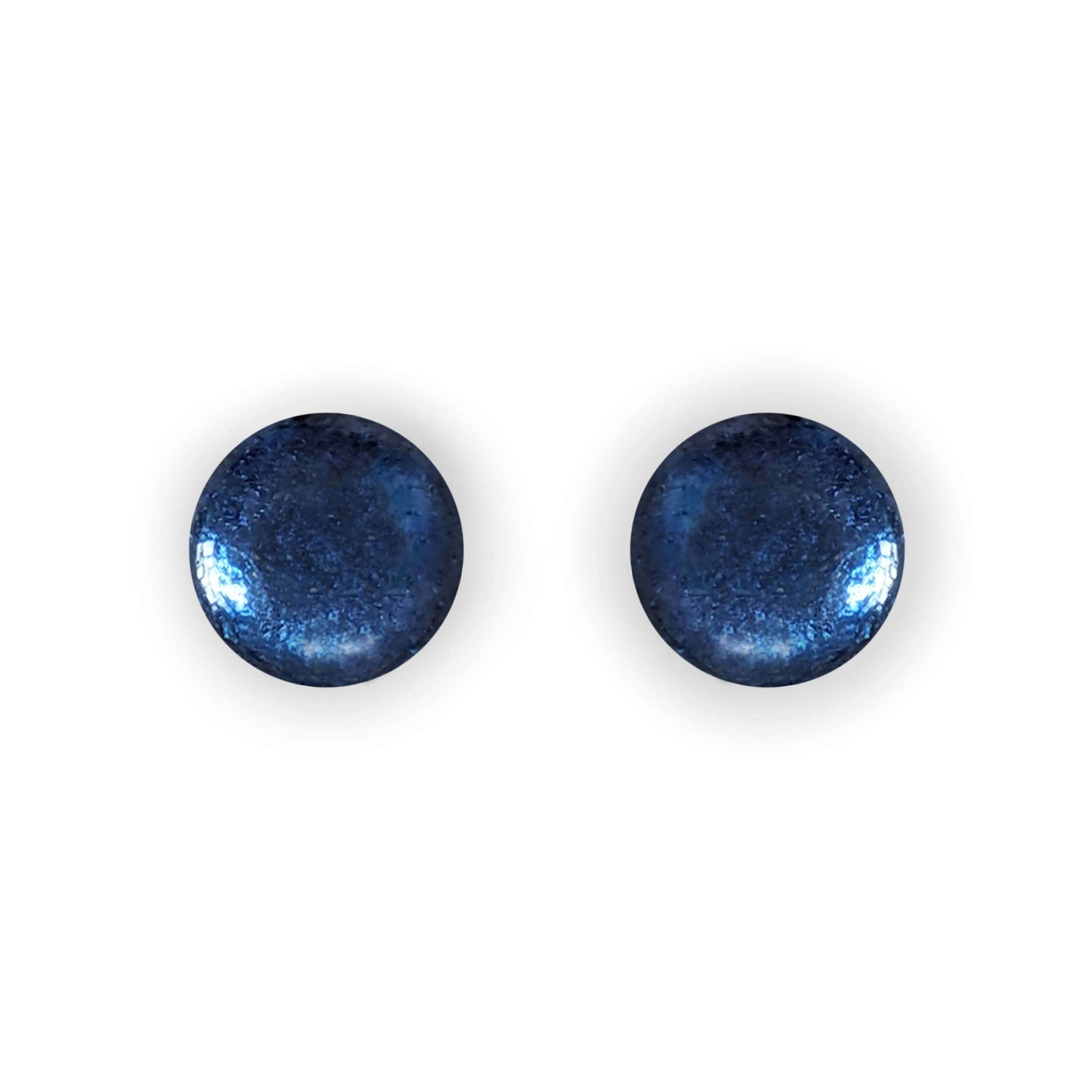 Atlantic Cabouchon Shiny Medium Stud Earrings | The Jewellery Stop