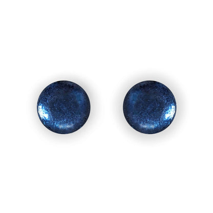 Atlantic Cabouchon Shiny Medium Stud Earrings | The Jewellery Stop