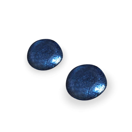 Atlantic Cabouchon Shiny Medium Stud Earrings | The Jewellery Stop