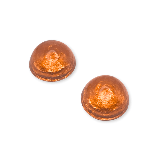 Morocco Cabouchon Shiny Medium Stud Earrings | The Jewellery Stop