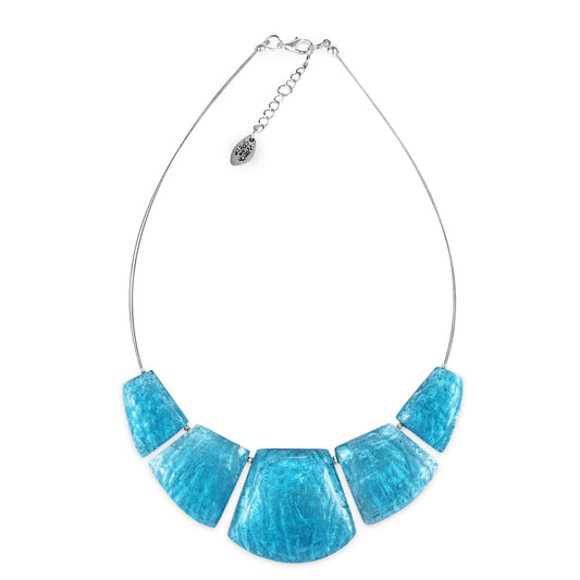 Aqua Cleopatra Shiny Necklace | The Jewellery Stop