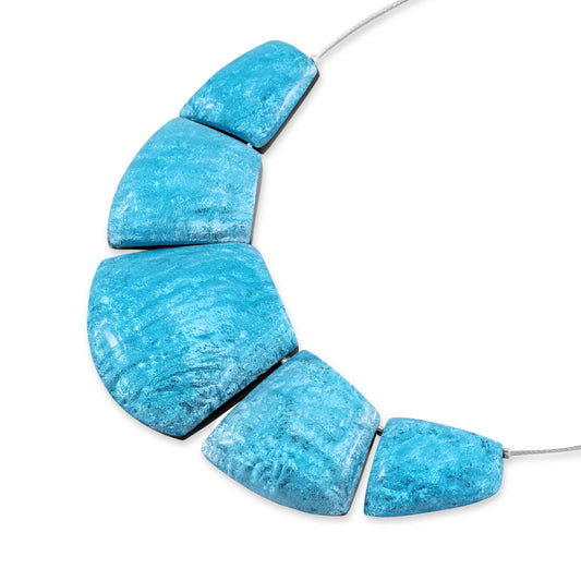 Aqua Cleopatra Shiny Necklace | The Jewellery Stop