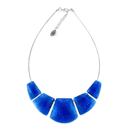 Azure Cleopatra Shiny Necklace | The Jewellery Stop