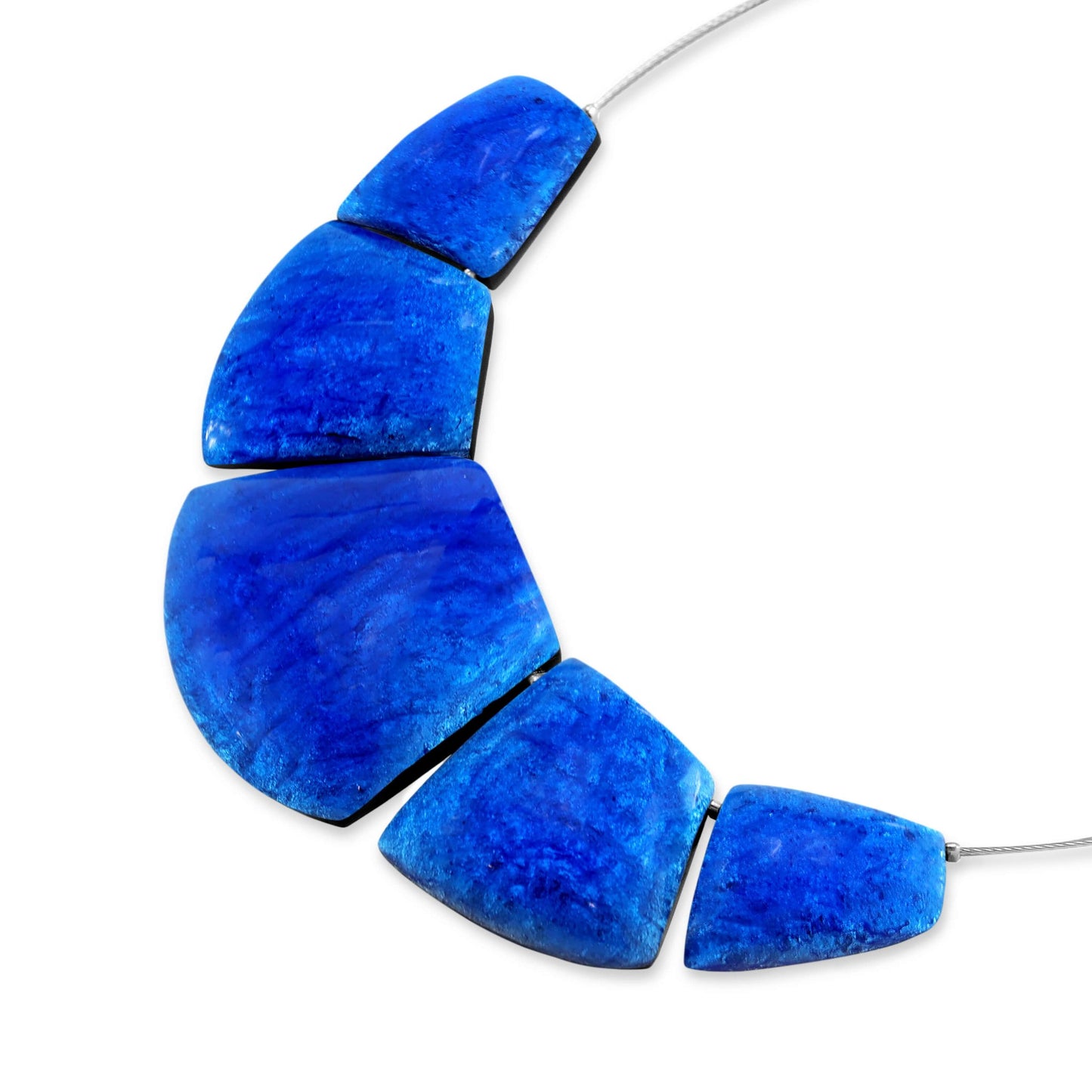 Azure Cleopatra Shiny Necklace | The Jewellery Stop