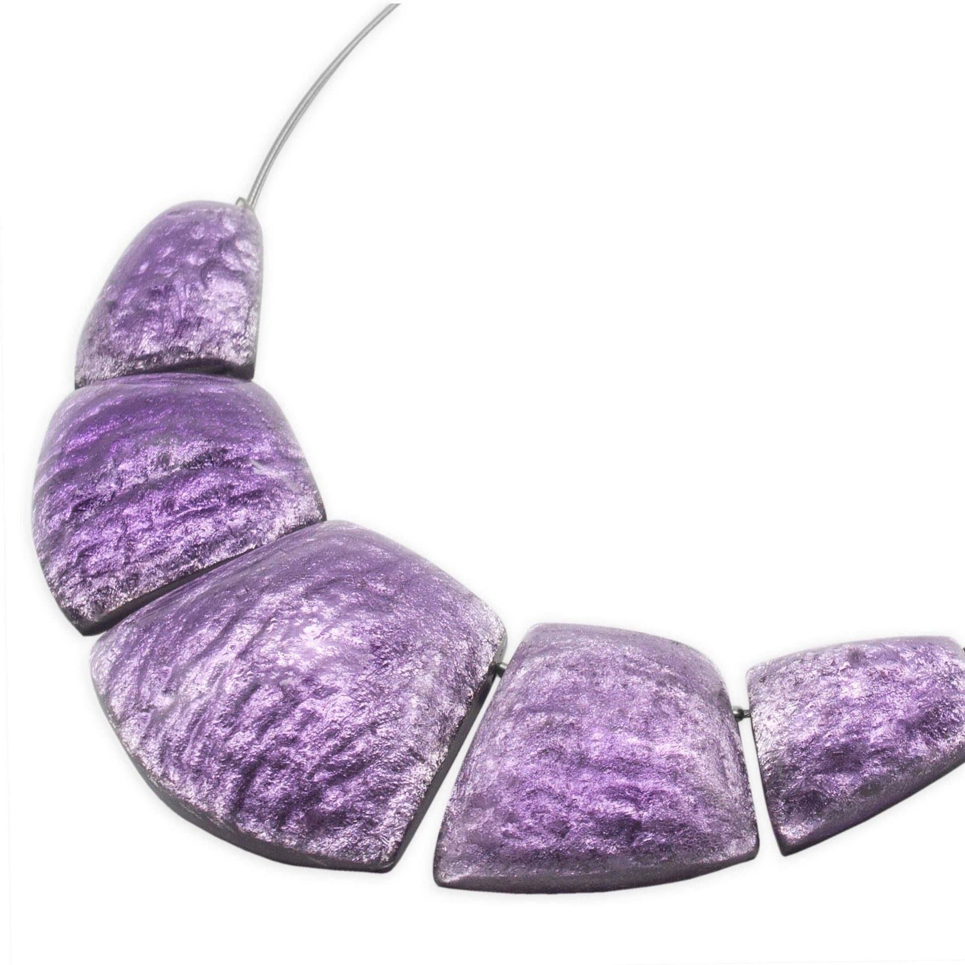 Purple Cleopatra Shiny Necklace | The Jewellery Stop
