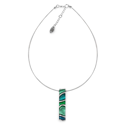 Verdigris Lava Shiny Pendant | The Jewellery Stop