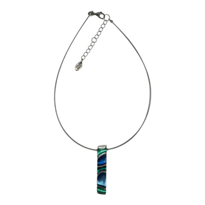 Crystal Lava Shiny Pendant | The Jewellery Stop