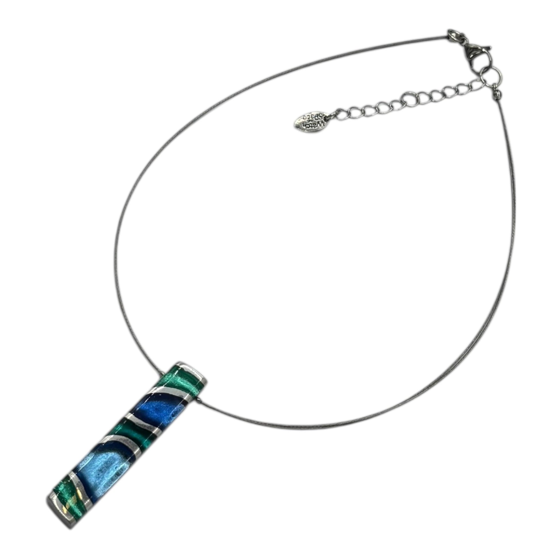 Crystal Lava Shiny Pendant | The Jewellery Stop