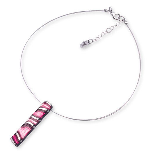 Flamingo Lava Shiny Pendant | The Jewellery Stop