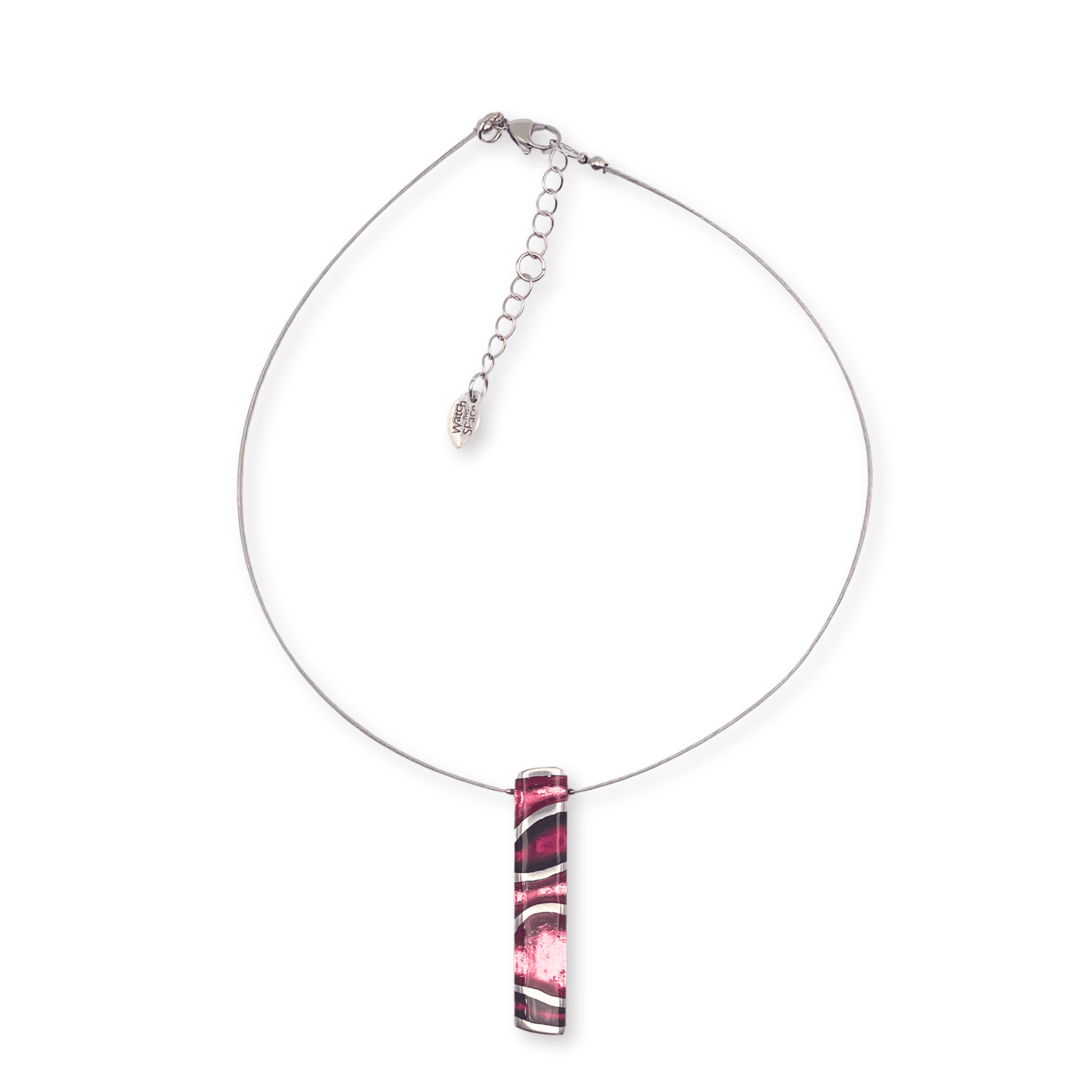 Peony Lava Shiny Pendant | The Jewellery Stop