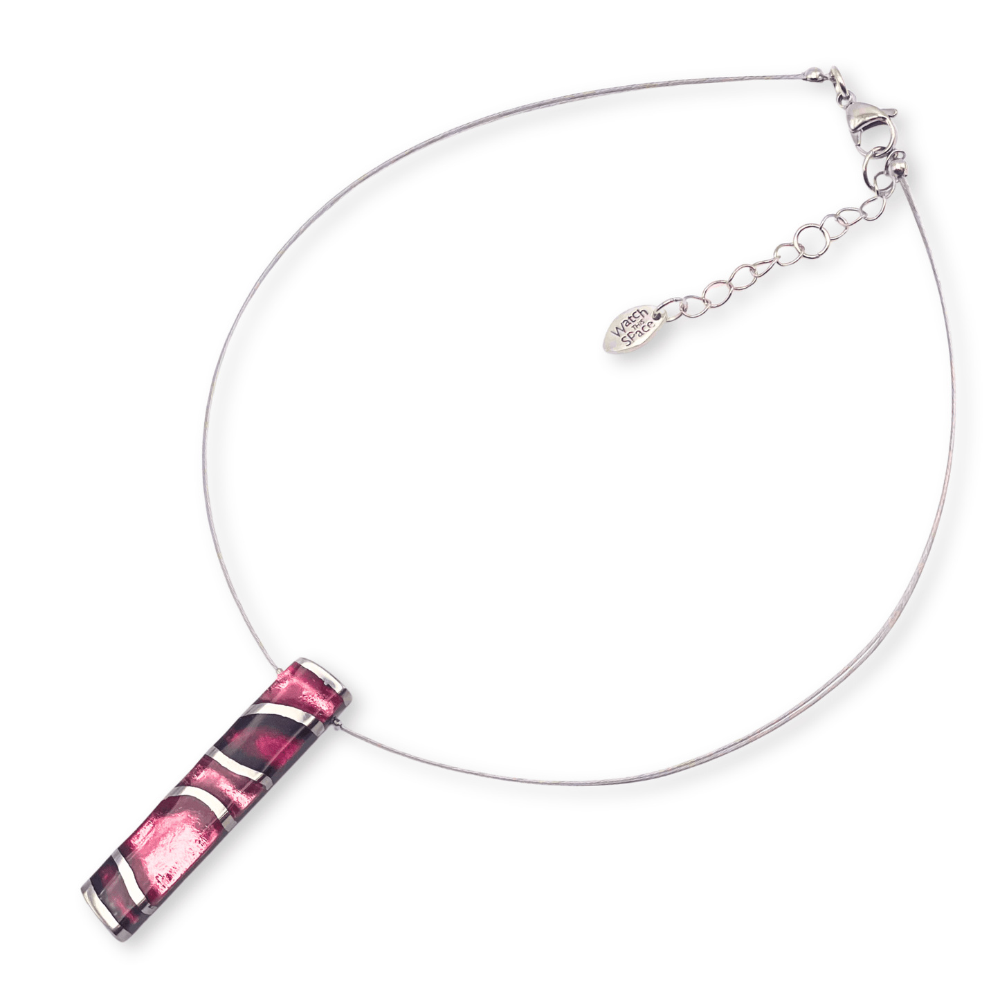 Peony Lava Shiny Pendant | The Jewellery Stop