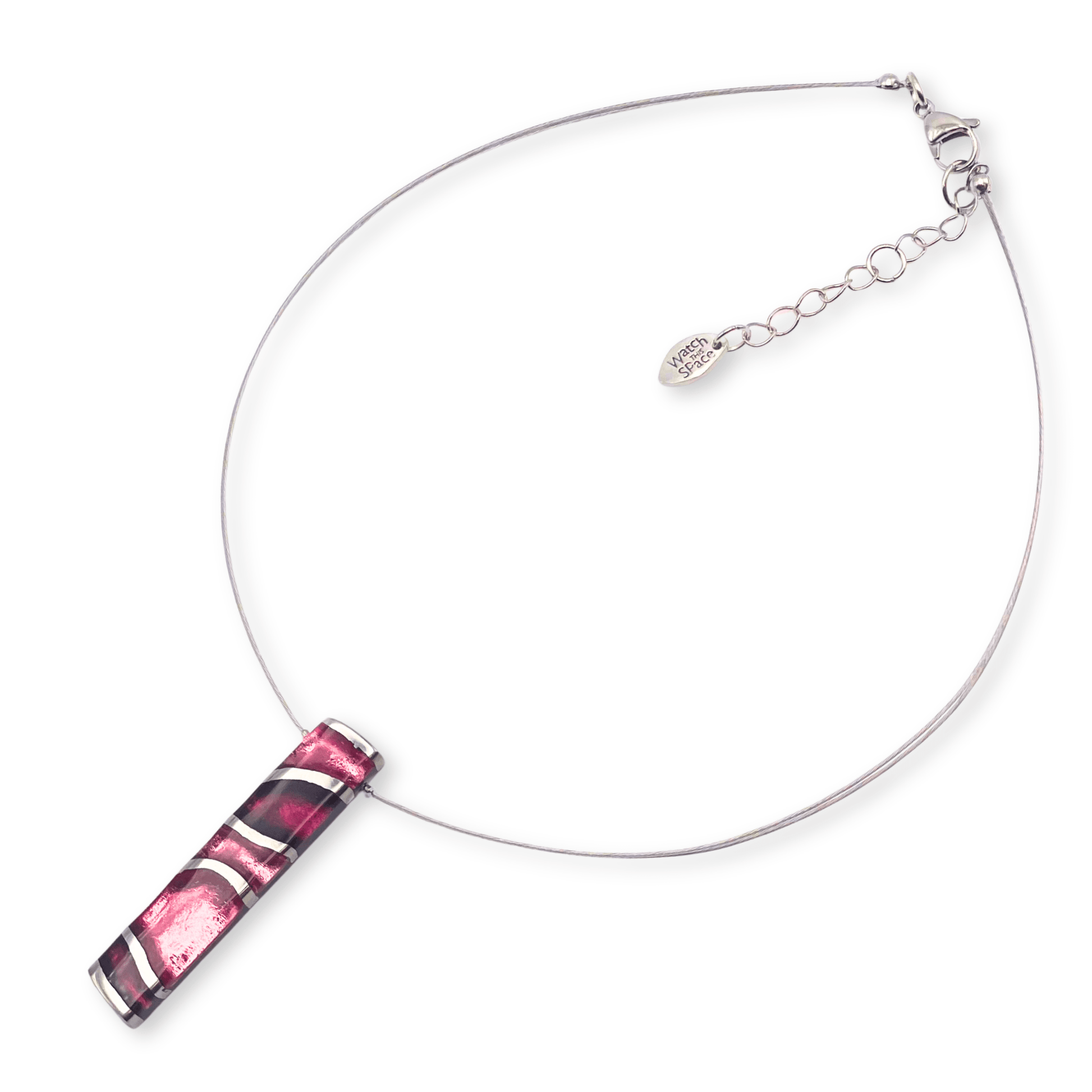 Peony Lava Shiny Pendant | The Jewellery Stop
