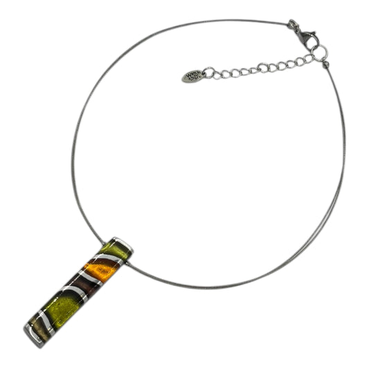 Pistachio Lava Shiny Pendant