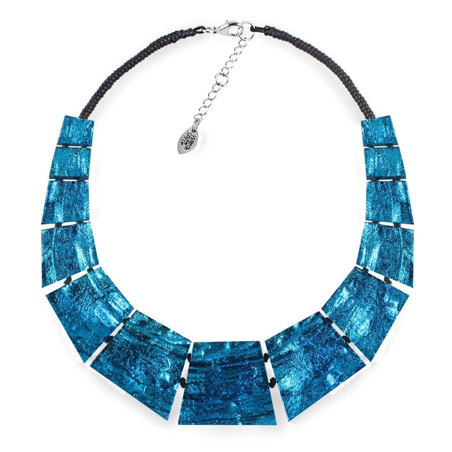 Turquoise Aztec Collar Shiny Necklace