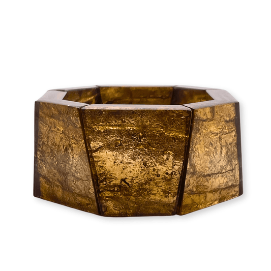 Gold Aztec Shiny Bangle