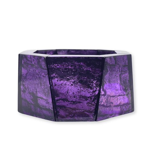 Purple Aztec Shiny Bangle