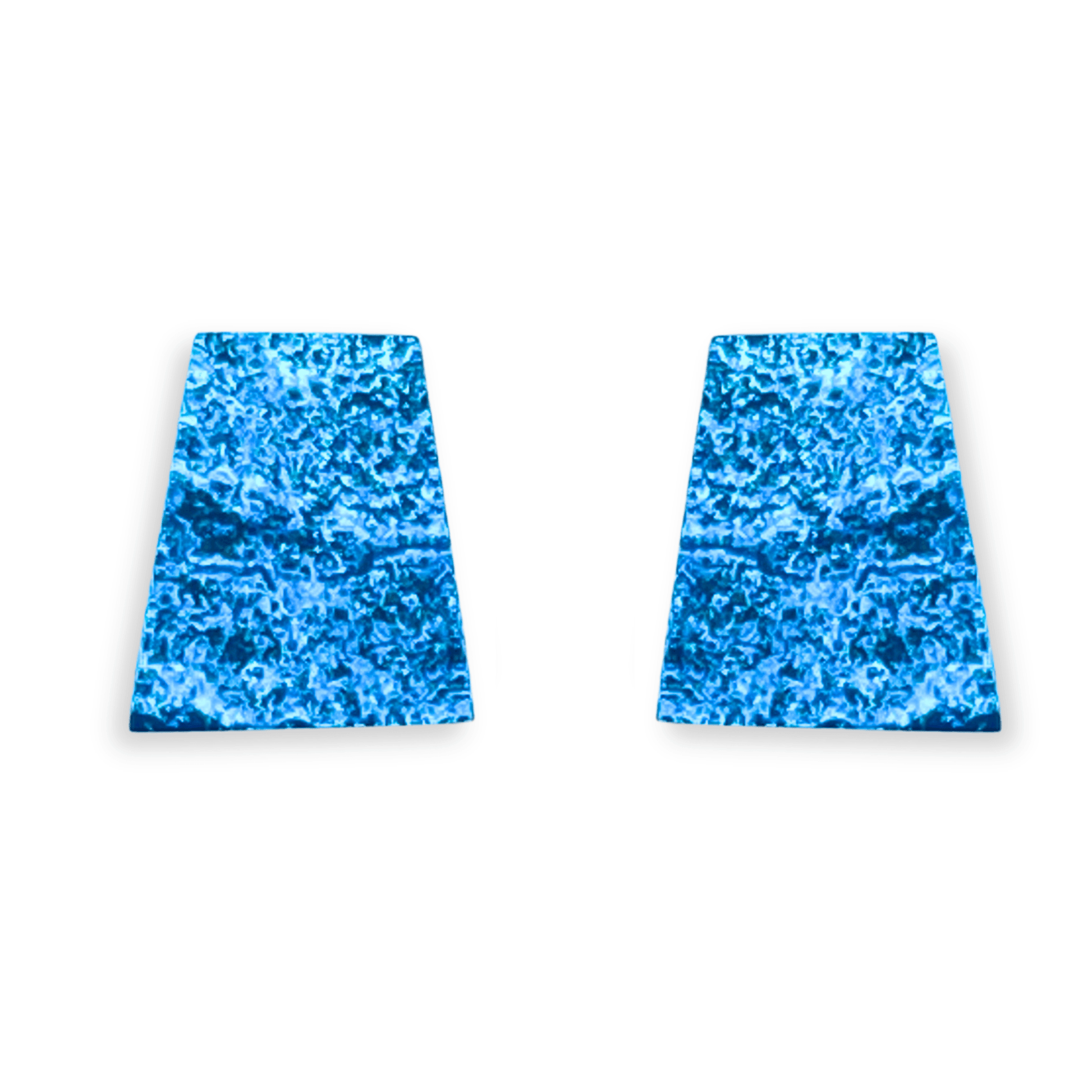 Turquoise Aztec Shiny Stud Earrings