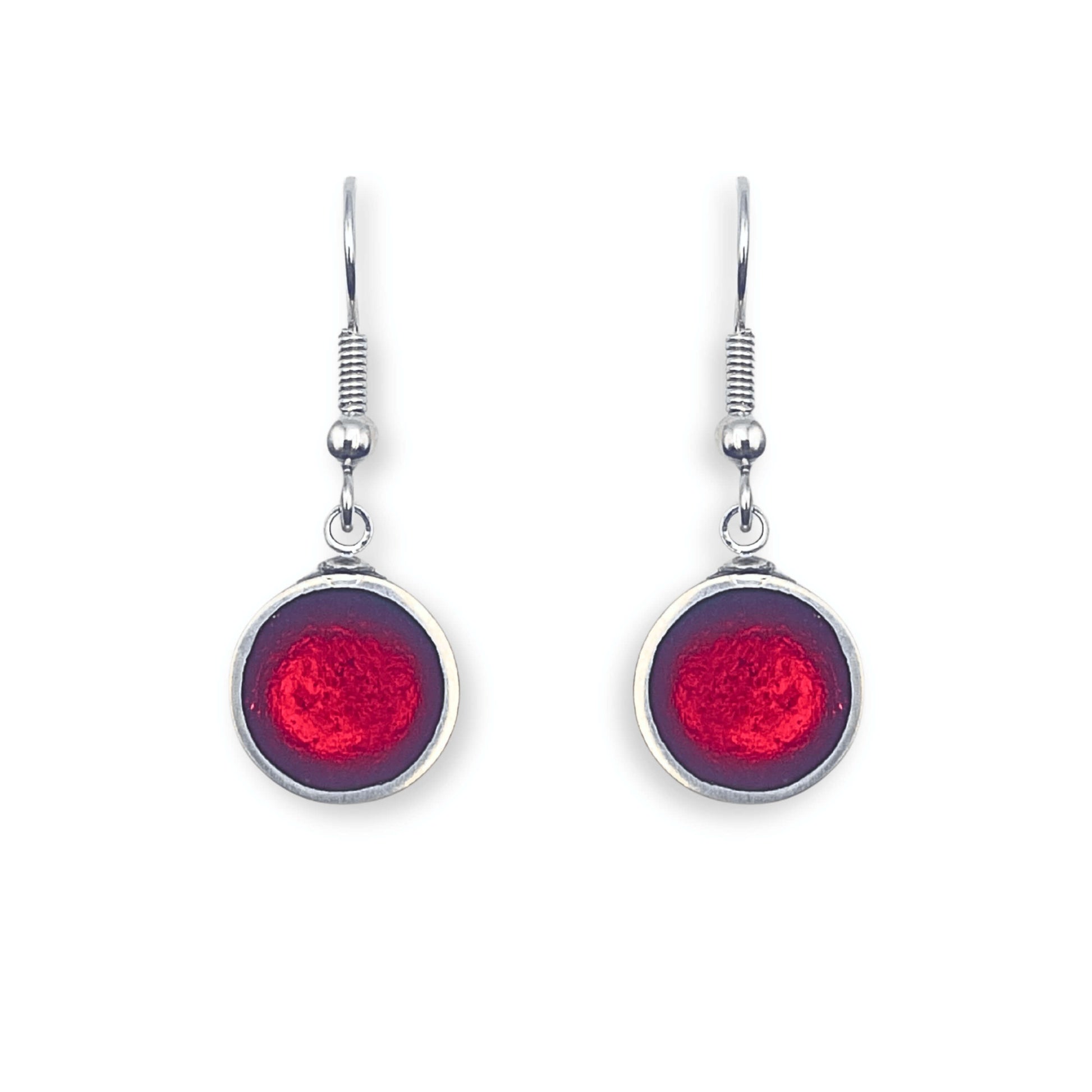 Maple Bubble Extravaganza Shiny Fish Hook Earrings
