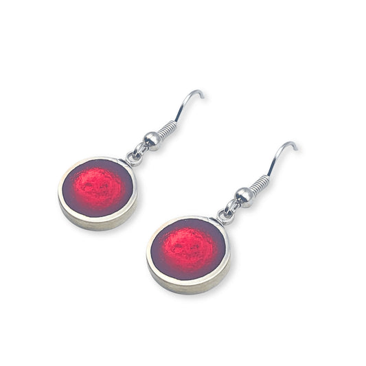 Maple Bubble Extravaganza Shiny Fish Hook Earrings