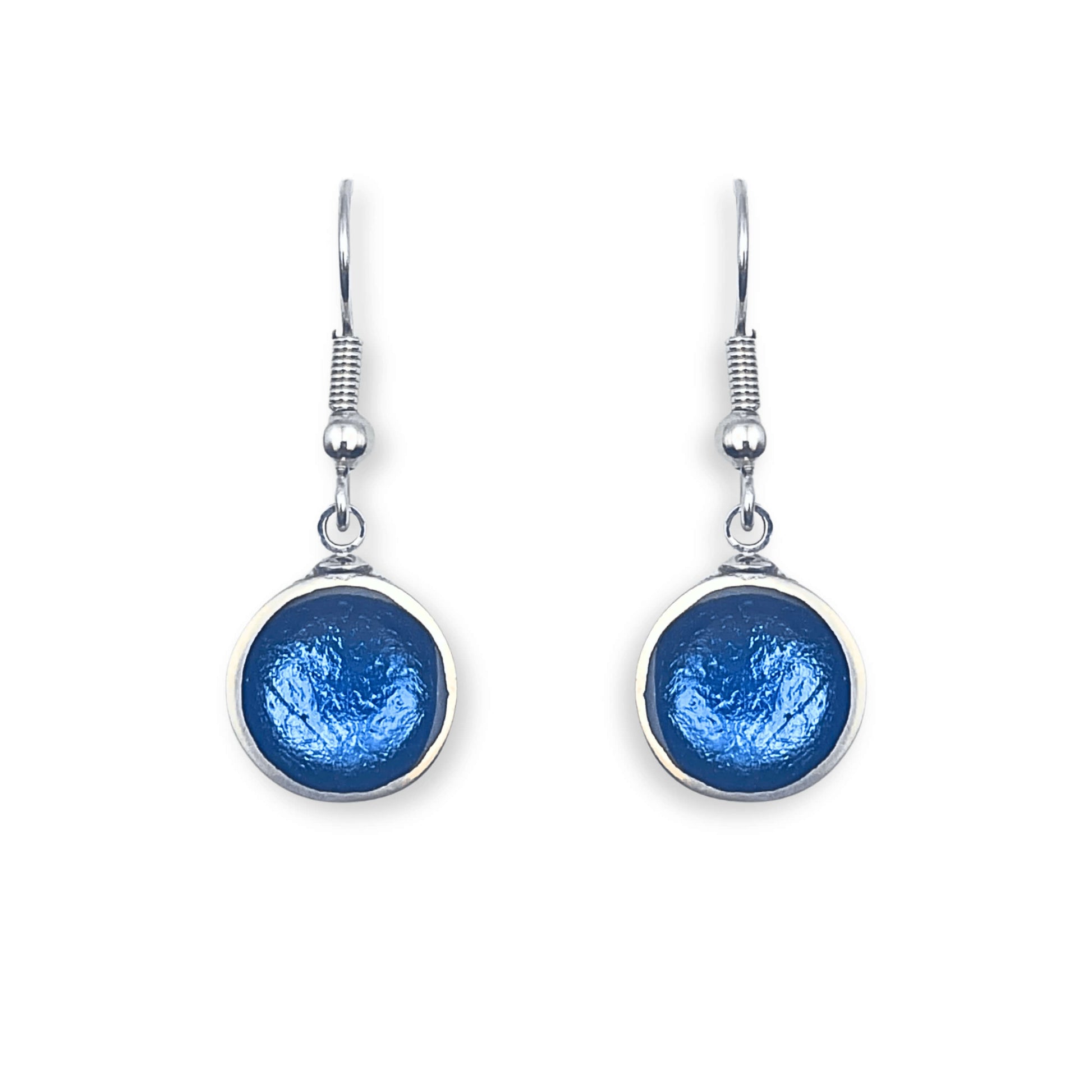 Pacific Bubble Extravaganza Shiny Fish Hook Earrings