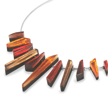 Chilli Icicle Shiny Necklace | The Jewellery Stop