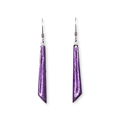 Sherbet Icicle Shiny Long Fish Hook Earrings | The Jewellery Stop