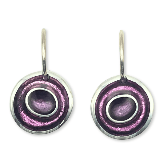 Sweetpea Organic Circles Shiny Creole Earrings | The Jewellery Stop