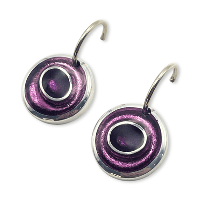 Sweetpea Organic Circles Shiny Creole Earrings | The Jewellery Stop