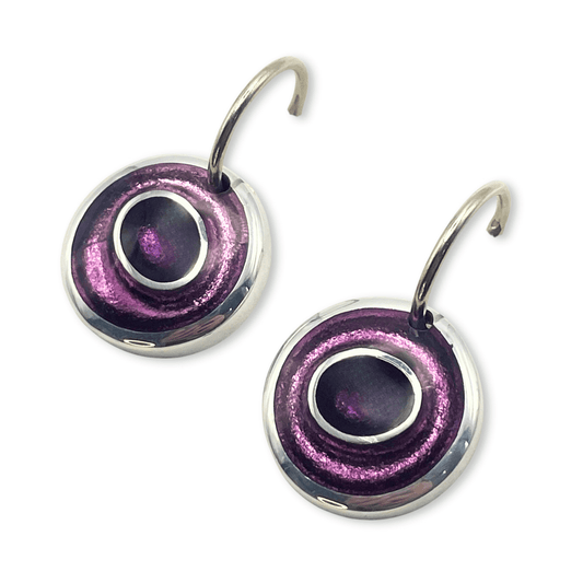 Sweetpea Organic Circles Shiny Creole Earrings | The Jewellery Stop
