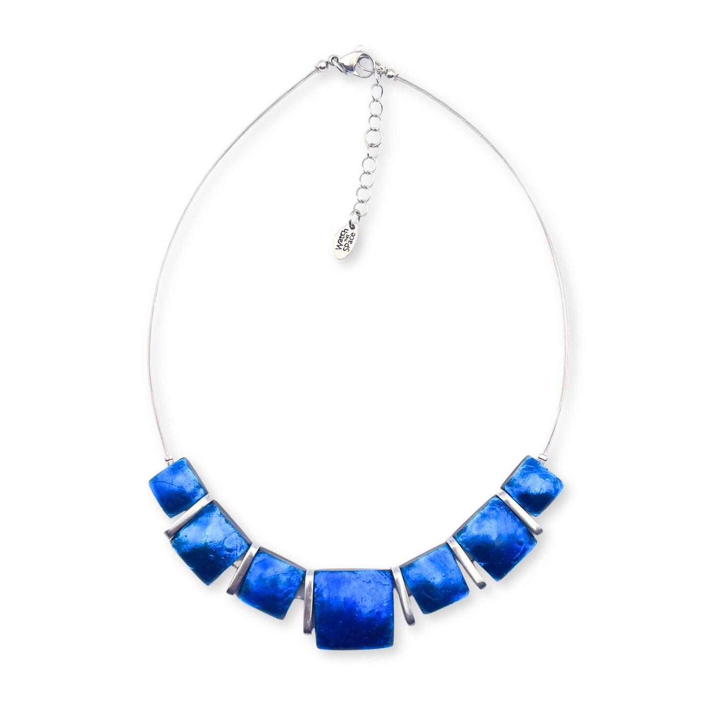 Atlantic Antique Square Shiny Necklace