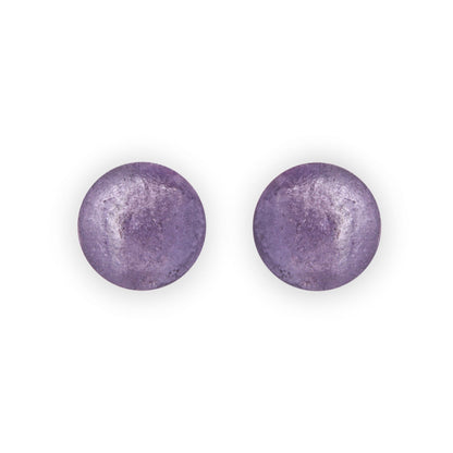 Nessie Cabouchon Shiny Large Stud Earrings | The Jewellery Stop