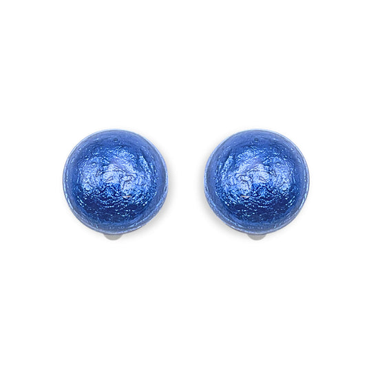 Atlantic Cabouchon Shiny Clip Earrings