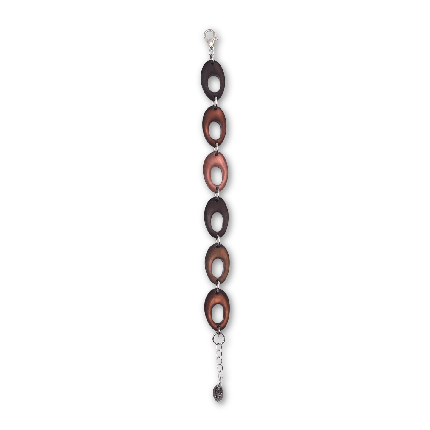 Nougat Hollow Nuggets Matte Bracelet | The Jewellery Stop