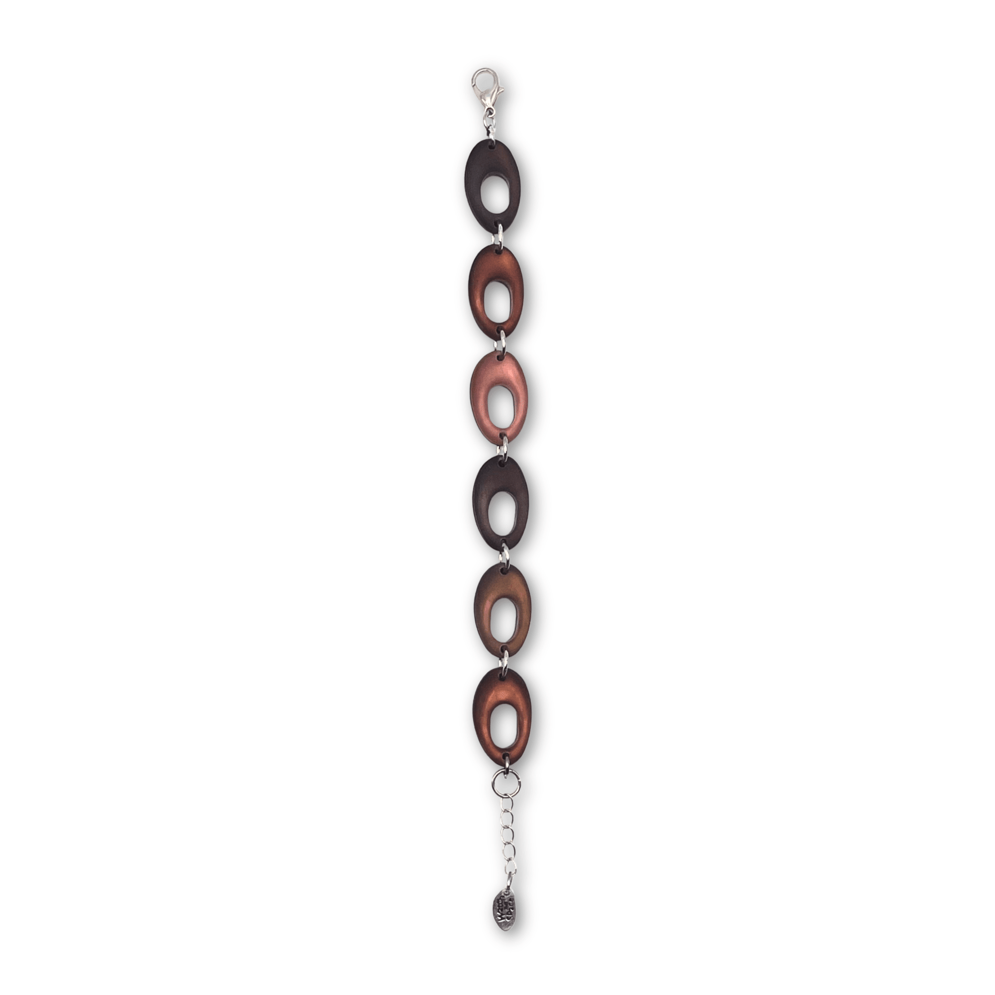 Nougat Hollow Nuggets Matte Bracelet | The Jewellery Stop
