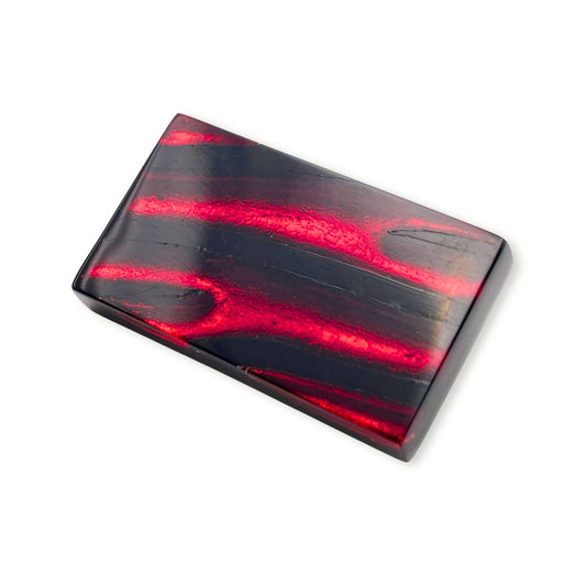 Red Zebra Shiny Brooch