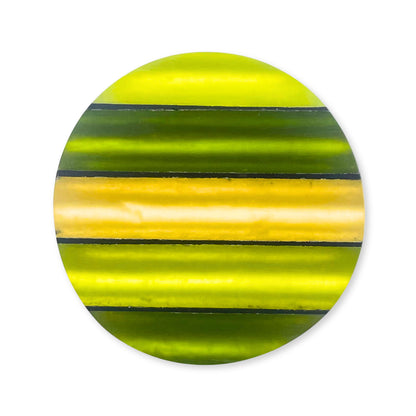 Citrus Geometric Circles Matte Brooch