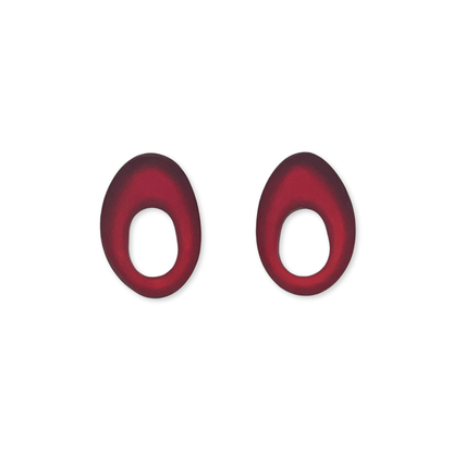 Maple Hollow Nuggets Matte Stud Earrings