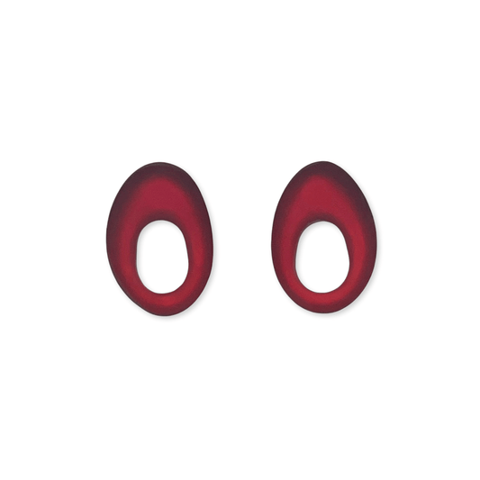 Maple Hollow Nuggets Matte Stud Earrings