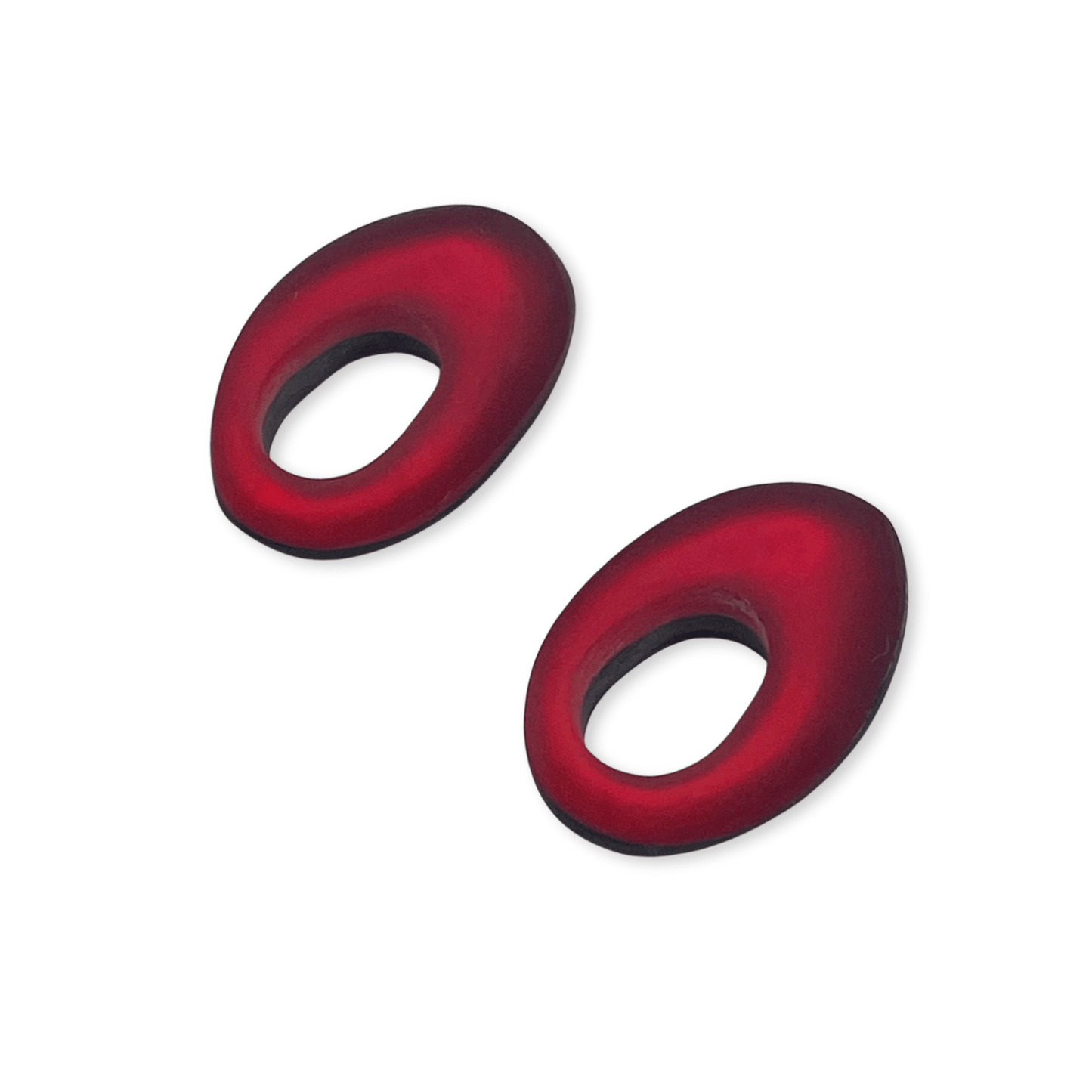 Maple Hollow Nuggets Matte Stud Earrings