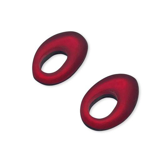Maple Hollow Nuggets Matte Stud Earrings