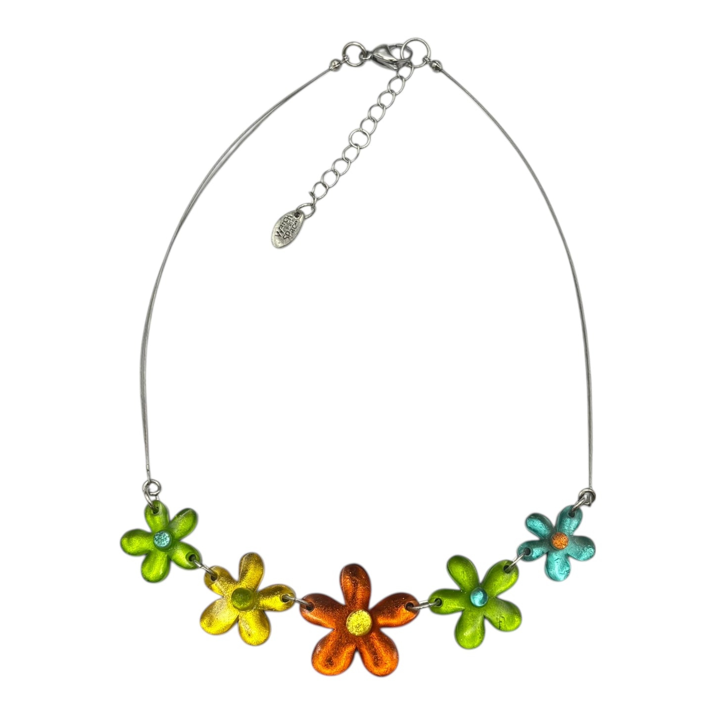 Zest Flower Shiny Necklace