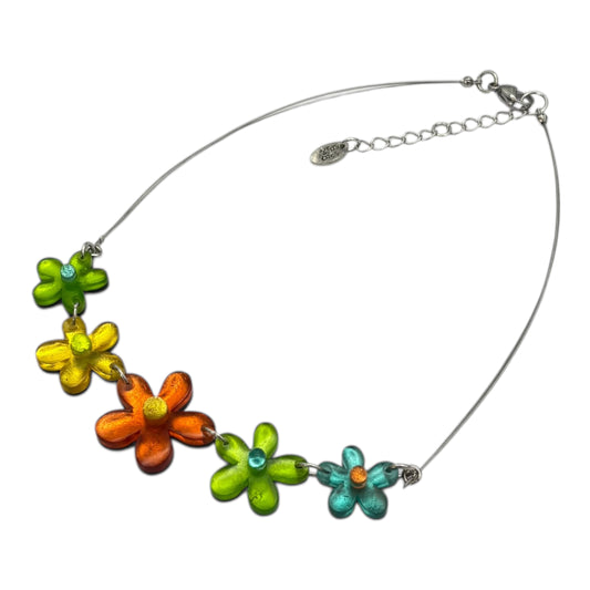 Zest Flower Shiny Necklace