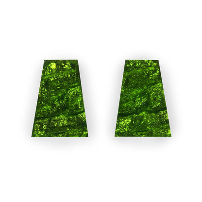 Nessie Aztec Shiny Large Stud Earrings | The Jewellery Stop