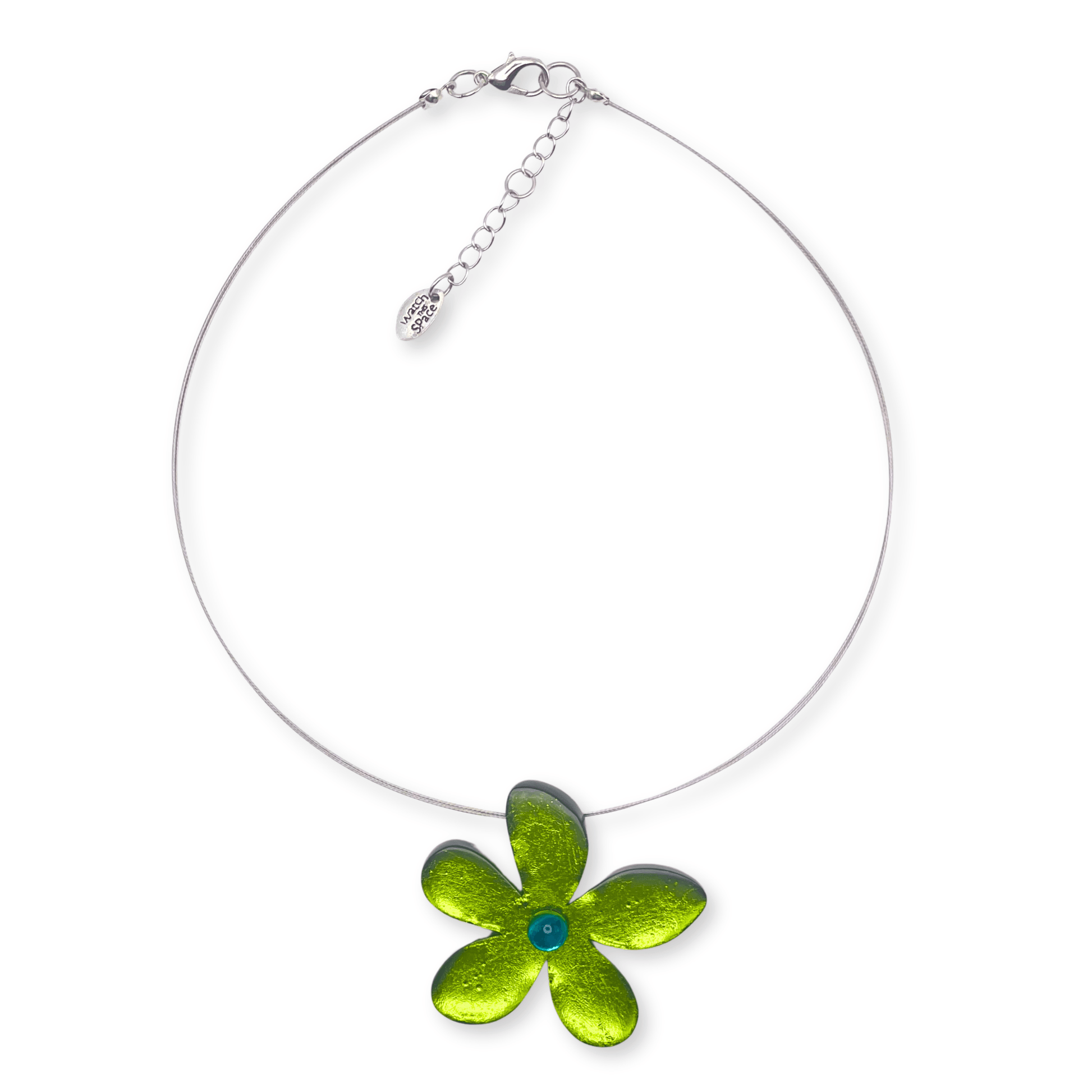 Seaweed Flower Shiny Large Pendant